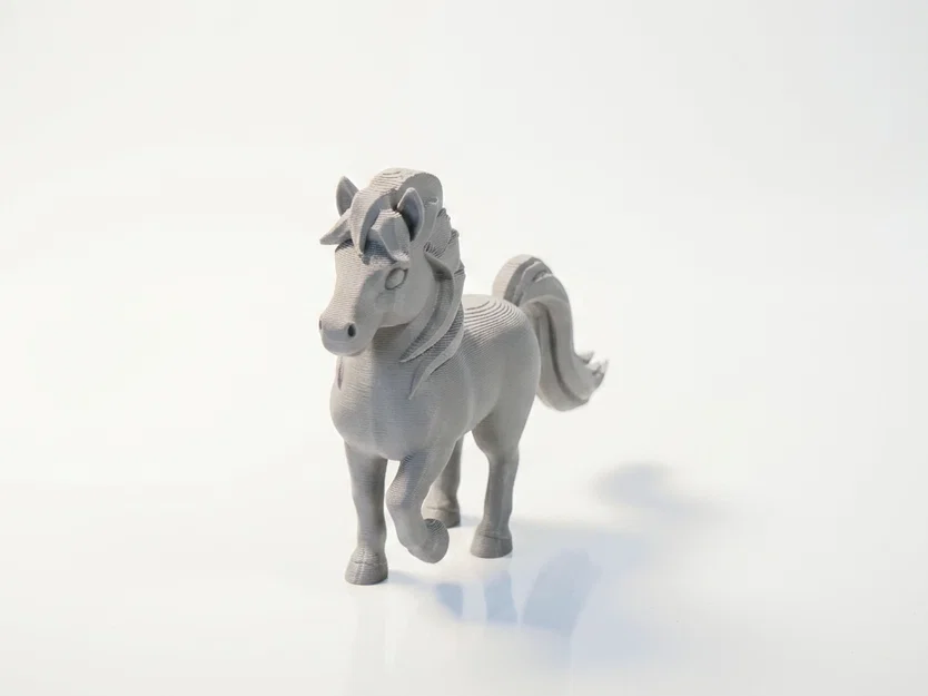 Mô hình tượng ngựa con 3D có thể in - Image 1