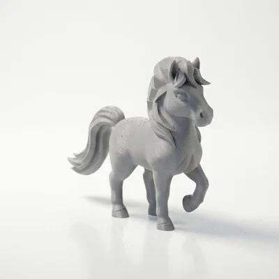 Mô hình tượng ngựa con 3D có thể in