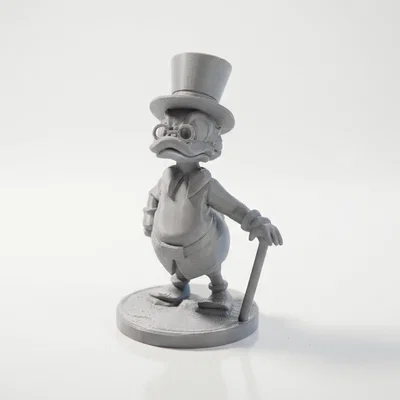 Mô Hình 3D Giáo Sư Vịt Lịch Lãm