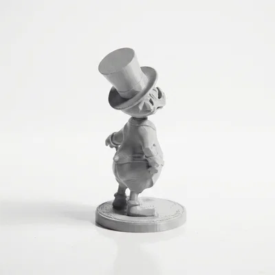 Mô Hình 3D Giáo Sư Vịt Lịch Lãm