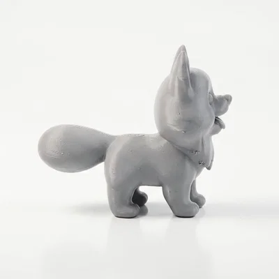 Mô hình chú cún con đáng yêu - File in 3D nghệ thuật