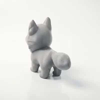 Mô hình chú cún con đáng yêu - File in 3D nghệ thuật
