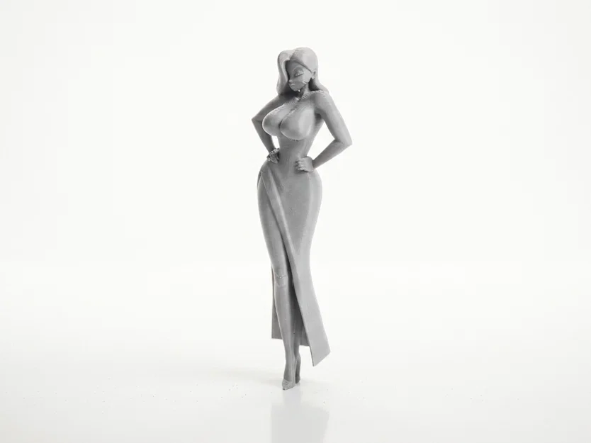 Mô hình tượng người phụ nữ thanh lịch - Tệp in 3D - Image 1