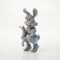 Mô hình tượng thỏ chỉ tay - File in 3D nghệ thuật - Thumbnail 1