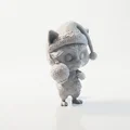 Mô hình Gấu Mèo (Raccoon) để bàn - File in 3D sưu tầm - Thumbnail 2
