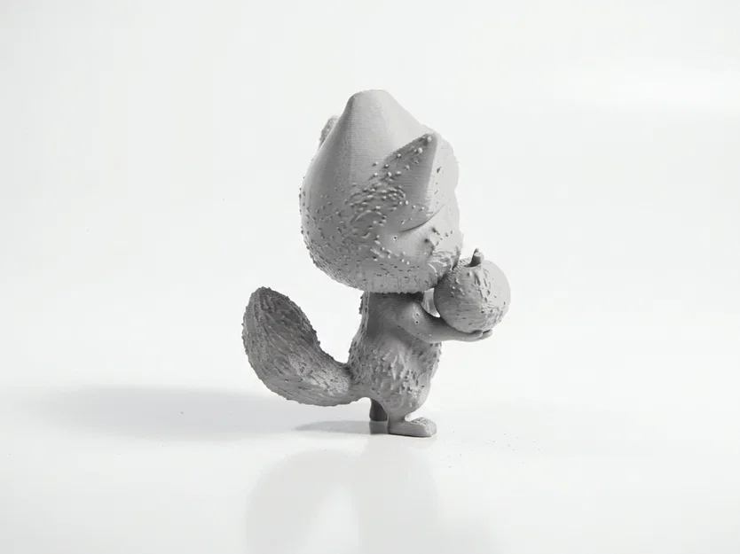 Mô hình Gấu Mèo (Raccoon) để bàn - File in 3D sưu tầm - Image 3