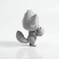 Mô hình Gấu Mèo (Raccoon) để bàn - File in 3D sưu tầm - Thumbnail 3