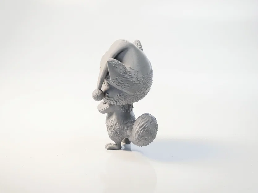 Mô hình Gấu Mèo (Raccoon) để bàn - File in 3D sưu tầm - Image 4