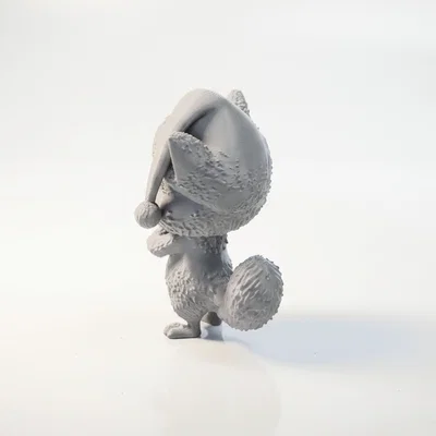 Mô hình Gấu Mèo (Raccoon) để bàn - File in 3D sưu tầm