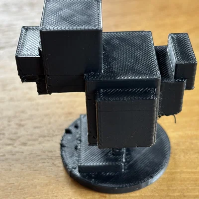 Mô hình chú gà Minecraft (Minecraft Chicken) 3D cho fan cứng
