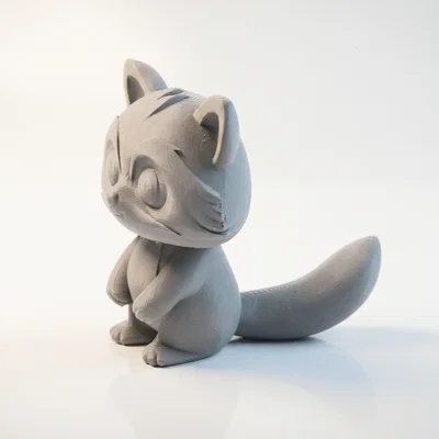 Mô hình 3D chú mèo xinh xắn đáng yêu cho người sưu tầm