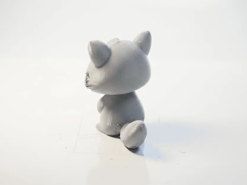 Mô hình 3D chú mèo xinh xắn đáng yêu cho người sưu tầm - Image 4
