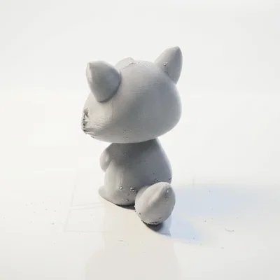 Mô hình 3D chú mèo xinh xắn đáng yêu cho người sưu tầm