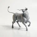 Mô Hình Tượng Bò Tót Raging Bull In 3D Độc Đáo - Thumbnail 2