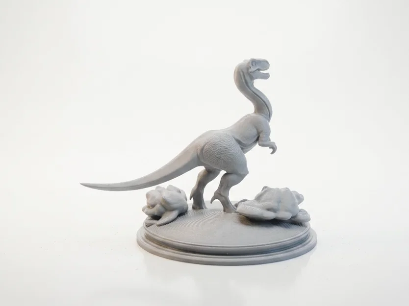 Mô hình tượng xương khủng long Raptor in 3D - Image 3