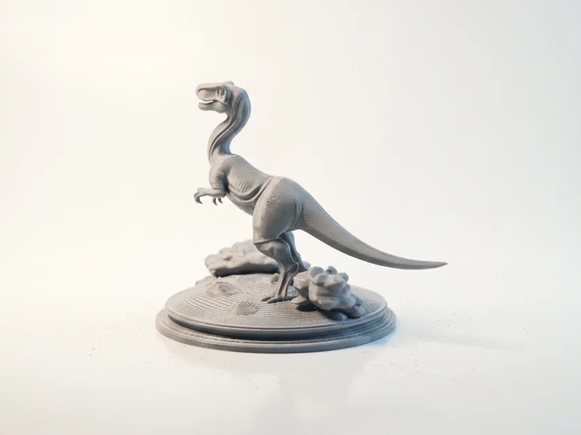 Mô hình tượng xương khủng long Raptor in 3D - Image 4