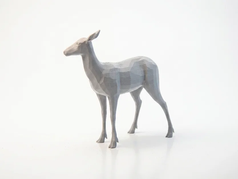 Mô hình tượng nai 3D chân thực, sắc nét - Image 2