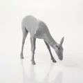 Mô hình hươu gặm cỏ chân thực in 3D (STL) - Thumbnail 3