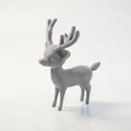 Mô hình tuần lộc 3D - Tượng trang trí động vật sưu tầm - Thumbnail 1