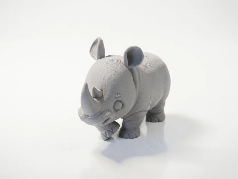 Mô hình tê giác con đáng yêu - File in 3D chất lượng cao - Image 1