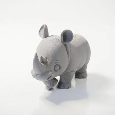 Mô hình tê giác con đáng yêu - File in 3D chất lượng cao