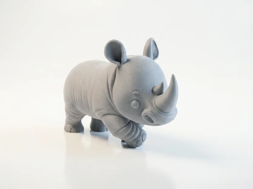 Mô hình tê giác con đáng yêu - File in 3D chất lượng cao - Image 2