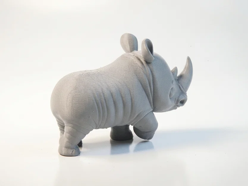 Mô hình tê giác con đáng yêu - File in 3D chất lượng cao - Image 3