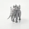 Mô hình Voi Hoàng Gia chở Lâu đài 3D - Royal Elephant Castle - Thumbnail 1