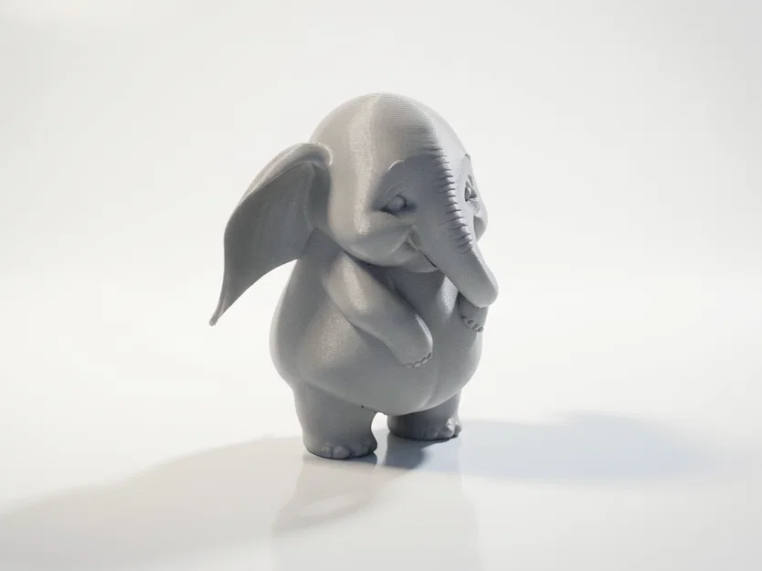 Mô hình tượng chú voi buồn dễ thương có thể in 3D - Image 2