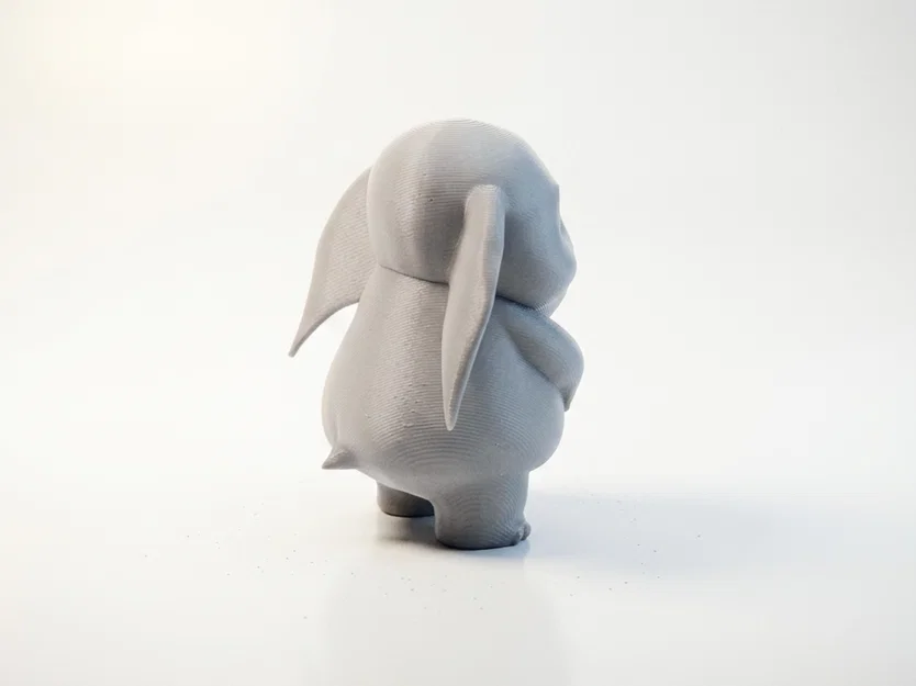 Mô hình tượng chú voi buồn dễ thương có thể in 3D - Image 3