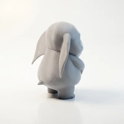 Mô hình tượng chú voi buồn dễ thương có thể in 3D