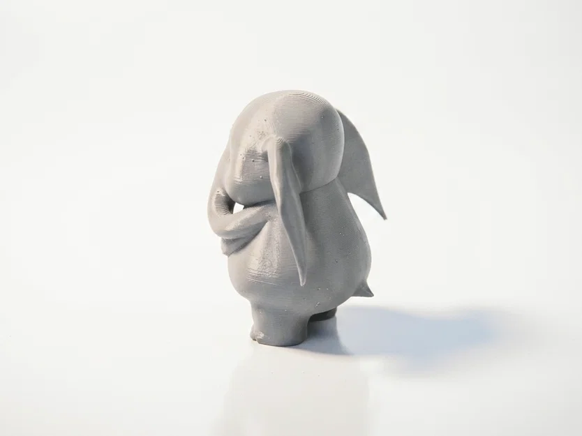 Mô hình tượng chú voi buồn dễ thương có thể in 3D - Image 4