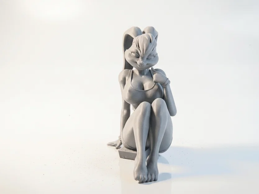 Mô hình chú thỏ ngồi (Sat Bunny) dùng để in 3D - Image 1