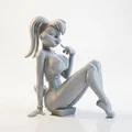 Mô hình chú thỏ ngồi (Sat Bunny) dùng để in 3D - Thumbnail 2