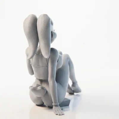 Mô hình chú thỏ ngồi (Sat Bunny) dùng để in 3D