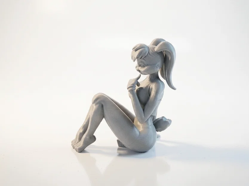 Mô hình chú thỏ ngồi (Sat Bunny) dùng để in 3D - Image 4