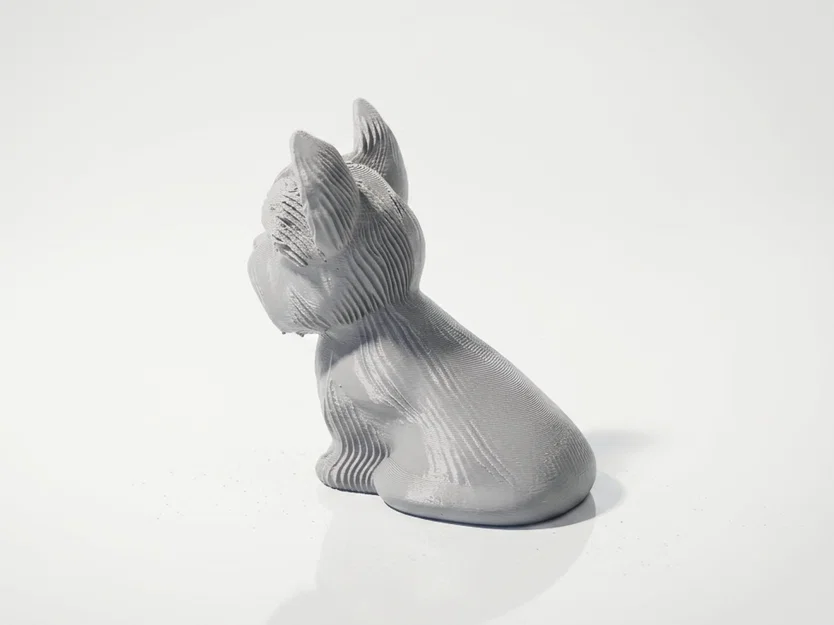 Mô hình chú cún ngồi 3D cực kỳ đáng yêu - File STL in 3D - Image 4