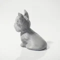 Mô hình chú cún ngồi 3D cực kỳ đáng yêu - File STL in 3D - Thumbnail 4
