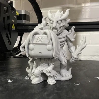Mô hình Itachi Uchiha kèm Susano phong cách Funko Pop in 3D
