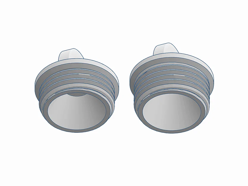 Nút bịt đầu đực ống tưới vườn, chuẩn 3/4 inch-11.5 NH (Mỹ), phiên bản thường và ngắn - Image 6