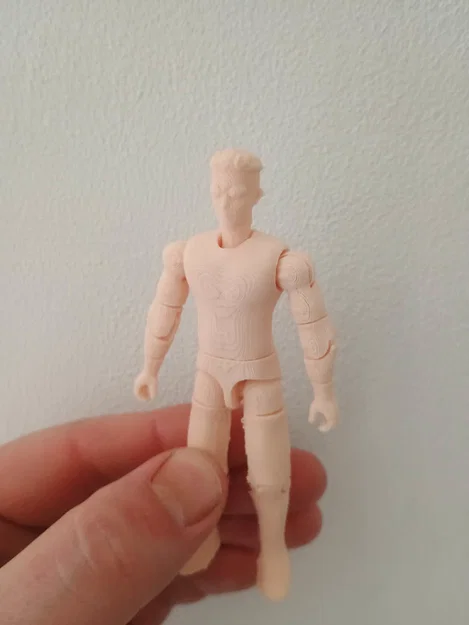 Mô hình Action Figure Invincible - In nguyên khối (Print In Place) - Có khớp nối - Image 3