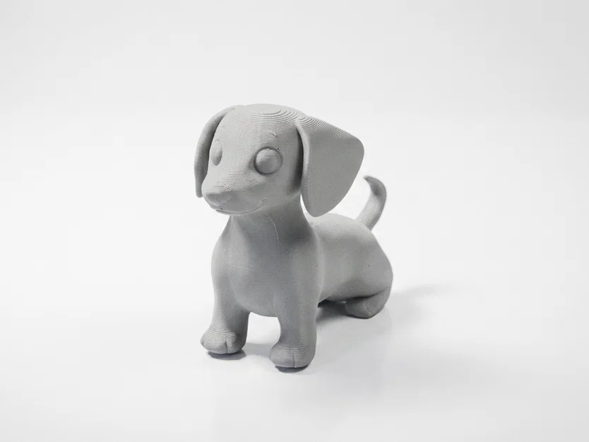 Mô hình chú chó Dachshund đáng yêu (in 3D) - Image 1