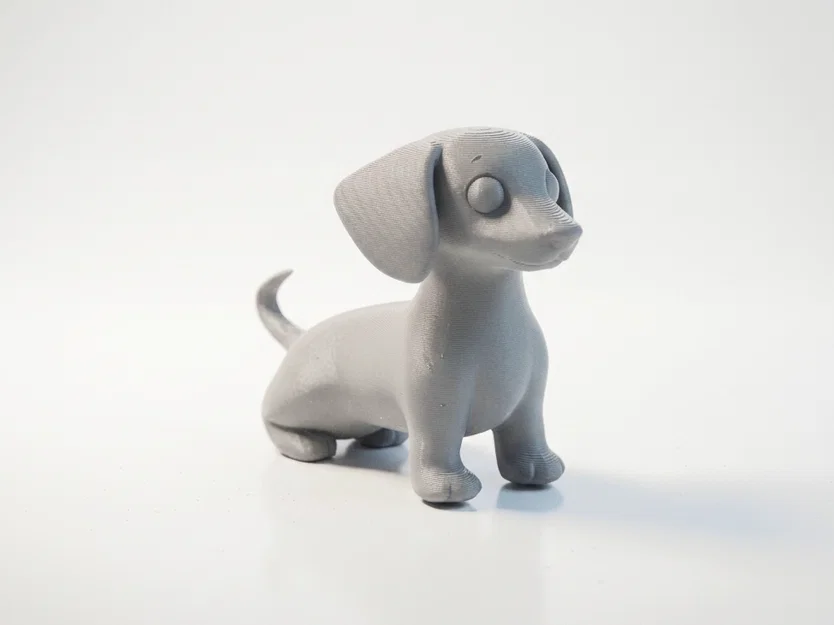Mô hình chú chó Dachshund đáng yêu (in 3D) - Image 2