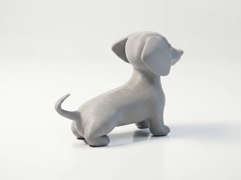 Mô hình chú chó Dachshund đáng yêu (in 3D) - Image 3