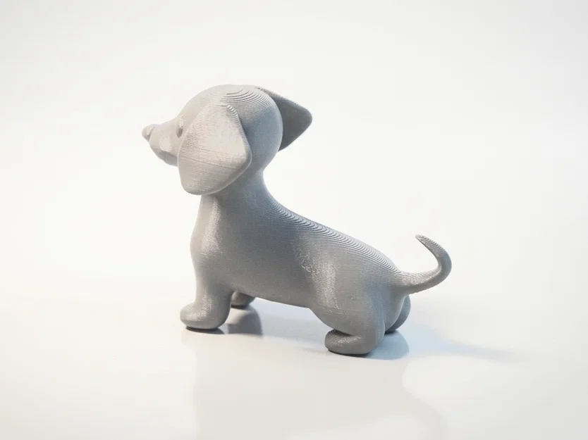 Mô hình chú chó Dachshund đáng yêu (in 3D) - Image 4