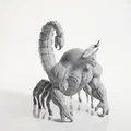 Mô hình sinh vật lai Bọ Cạp - Bò Tót in 3D (Scorpion Bull Hybrid) - Thumbnail 3