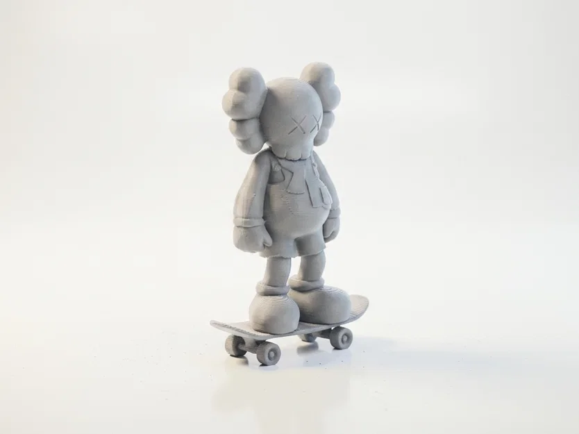 Mô hình chú voi trượt ván 3D - Skater Elephant - Image 2