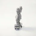 Mô hình chú voi trượt ván 3D - Skater Elephant - Thumbnail 4