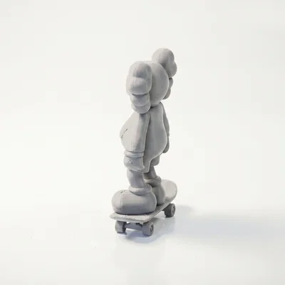 Mô hình chú voi trượt ván 3D - Skater Elephant