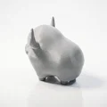 Mô hình chú bò tót dễ thương - Tượng 3D trang trí độc đáo - Thumbnail 4